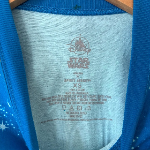 Star Wars Endor Spirit Jersey Disney Parks Long Sleeve Shirt Ewok Jedi Size XS - Picture 4 of 14